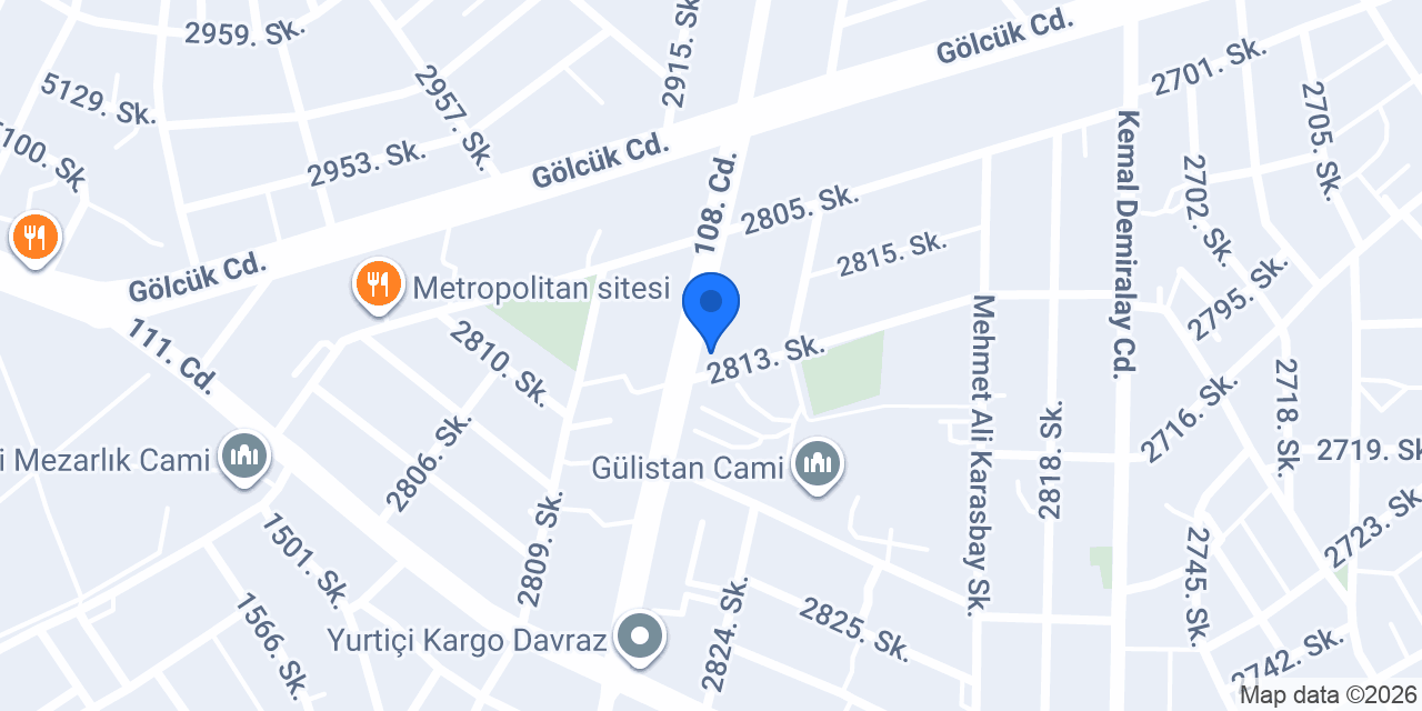 Gülistan Eczanesi konumu