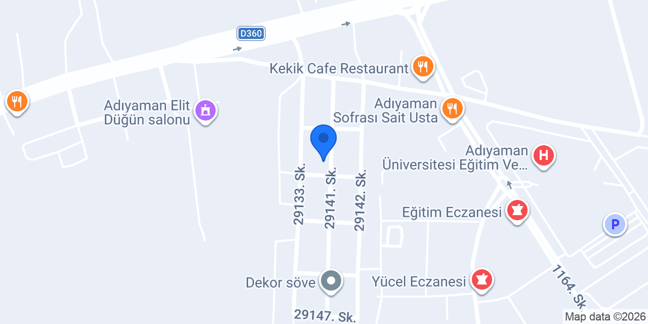 ADIYAMAN MİLWAUKEE BAYİİ konumu