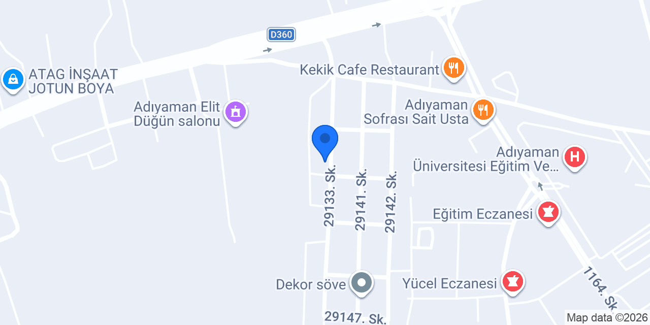 Adıyaman art duşakabin konumu