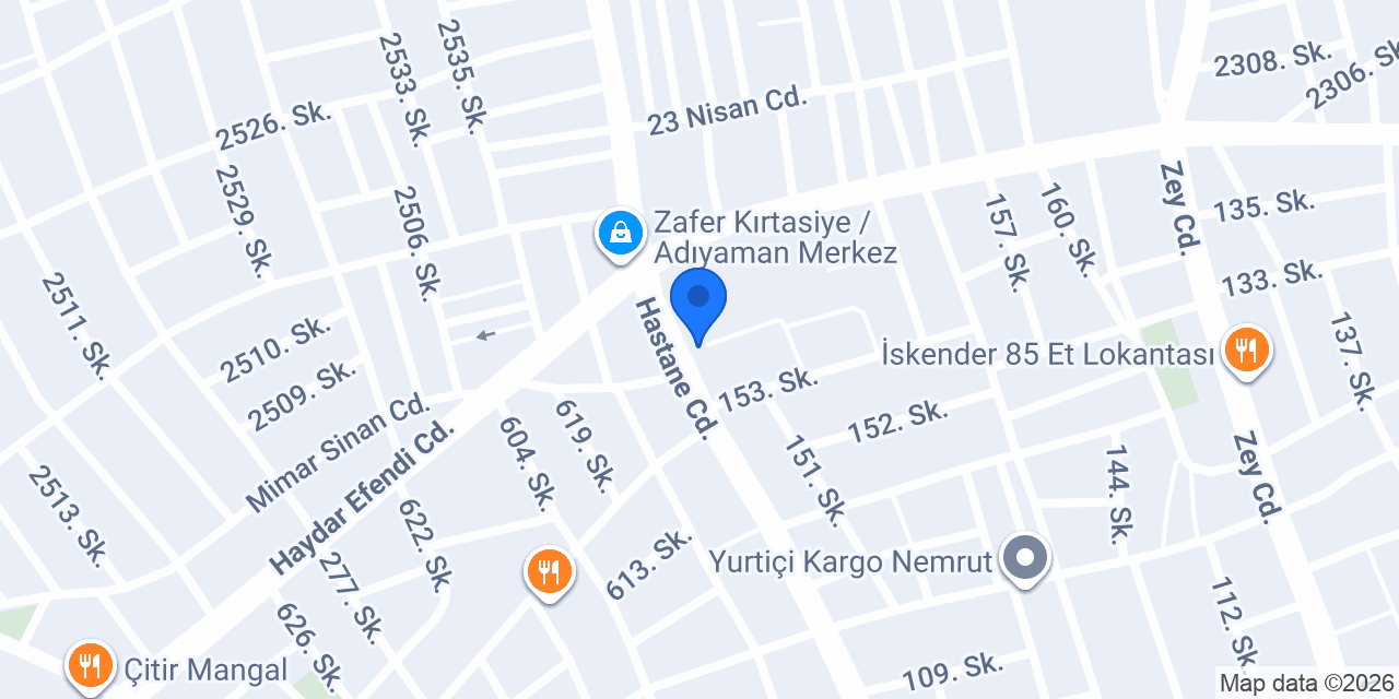 Yoldaş Cafe konumu