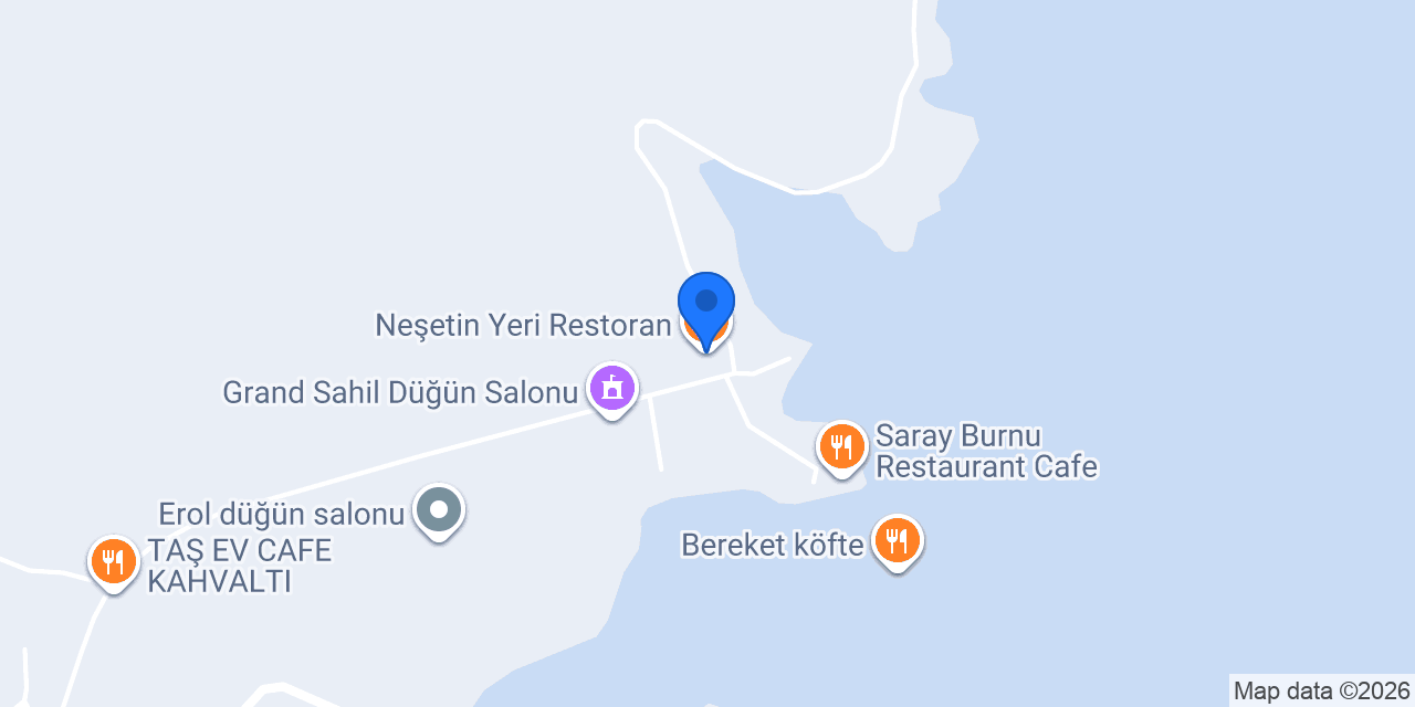 Neşetin Yeri Restoran konumu