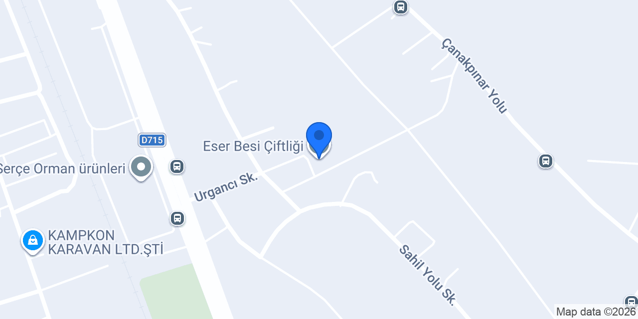 Eser Besi Çiftliği konumu