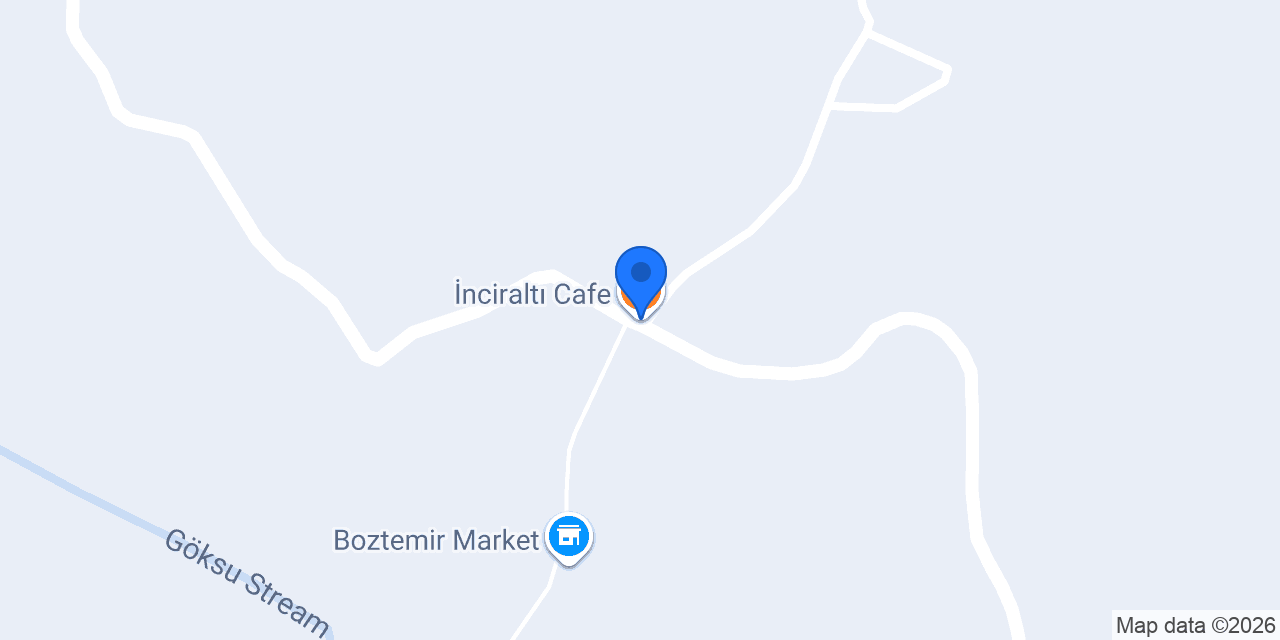 İnciraltı Cafe konumu