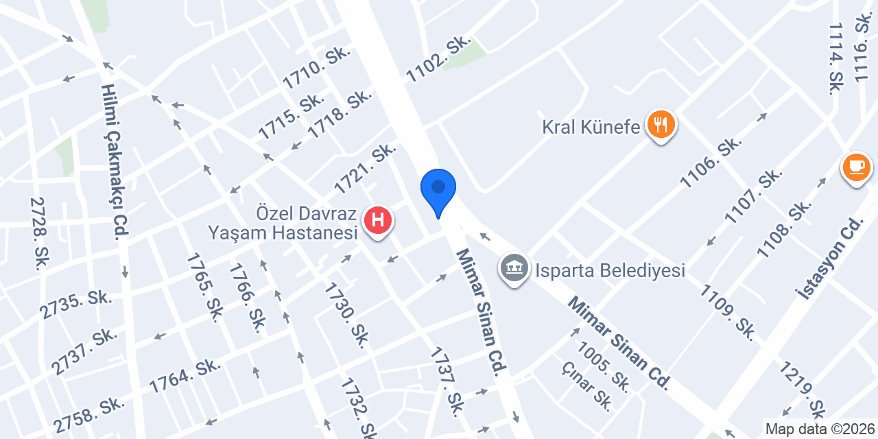 KOÇ OTEL konumu