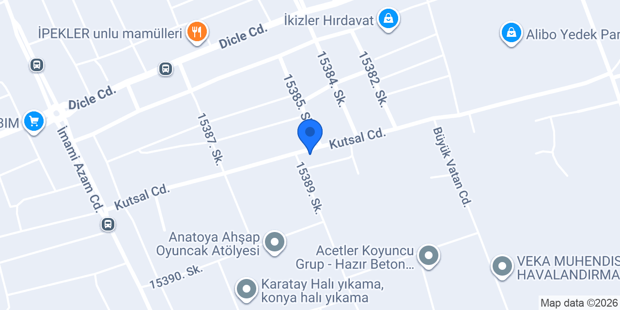 Yorulmaz Sera Sistemleri konumu