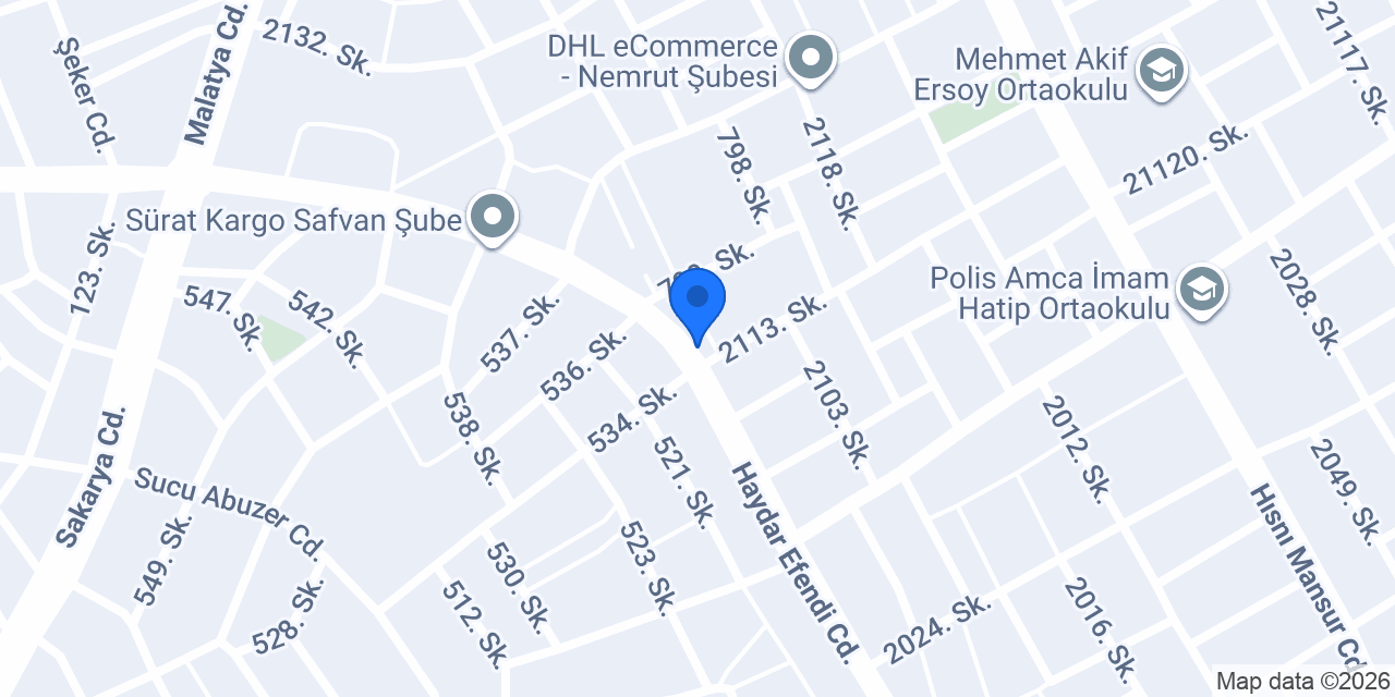 çitir Ekmek ve unlu mamulleri konumu