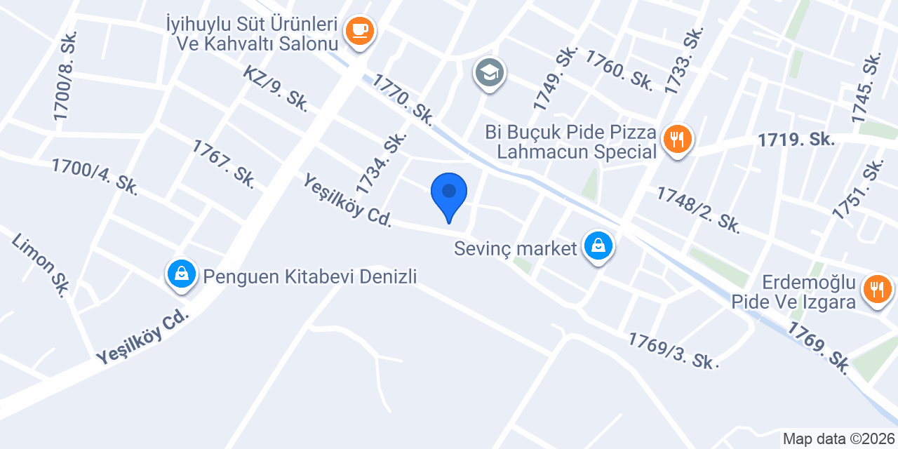 Zeus Tekel Shop konumu