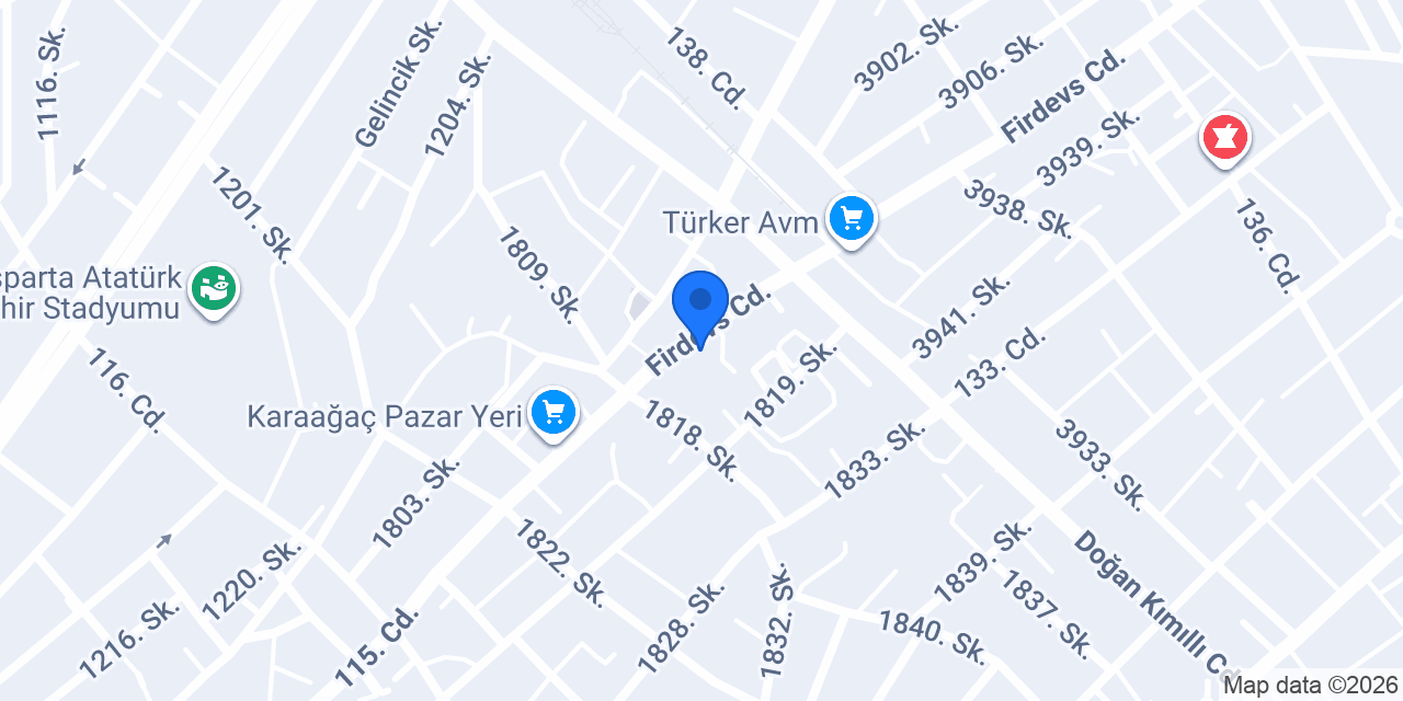 Antepli Kemal Usta Izgara Döner konumu