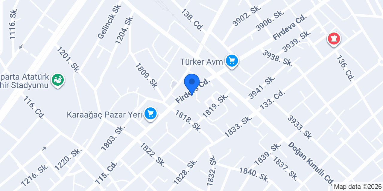 Batu Spor ve Oyuncak konumu