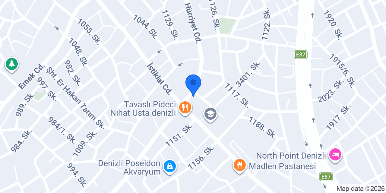 MS Veteriner Kliniği konumu