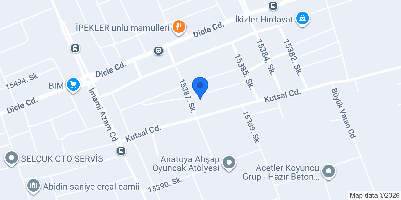 Yaşar mobilya konumu