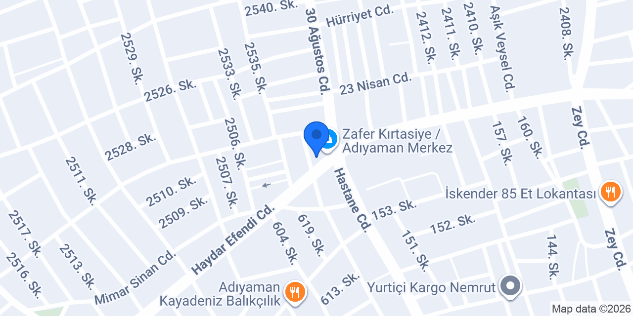DİLRUBA BAKLAVA DÜNYASI konumu