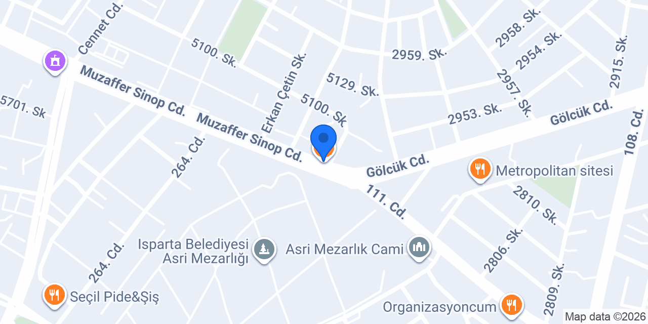 Aslı yesildere ekmek ve unlu mamülleri konumu