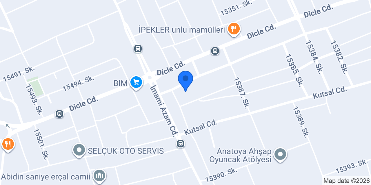 Emr Oto Yağ Yedek Parça konumu