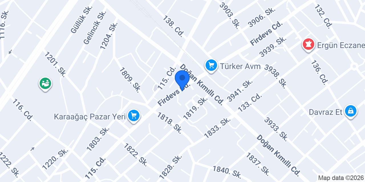 Ocaktan Yapı Market konumu