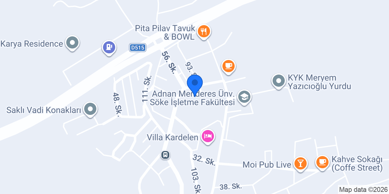 Kahve Sokağı konumu