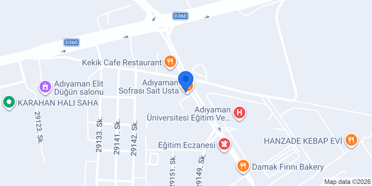 Efe döner kebap salonu konumu