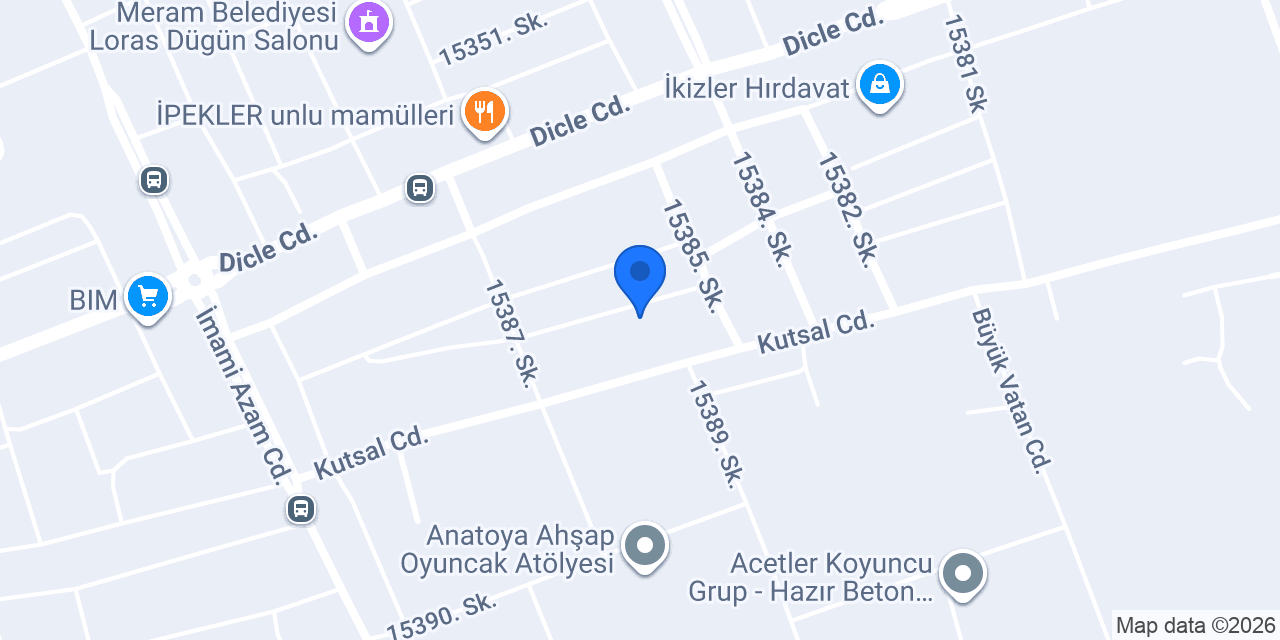 RAVZA MOBİLYA DEKORASYON konumu