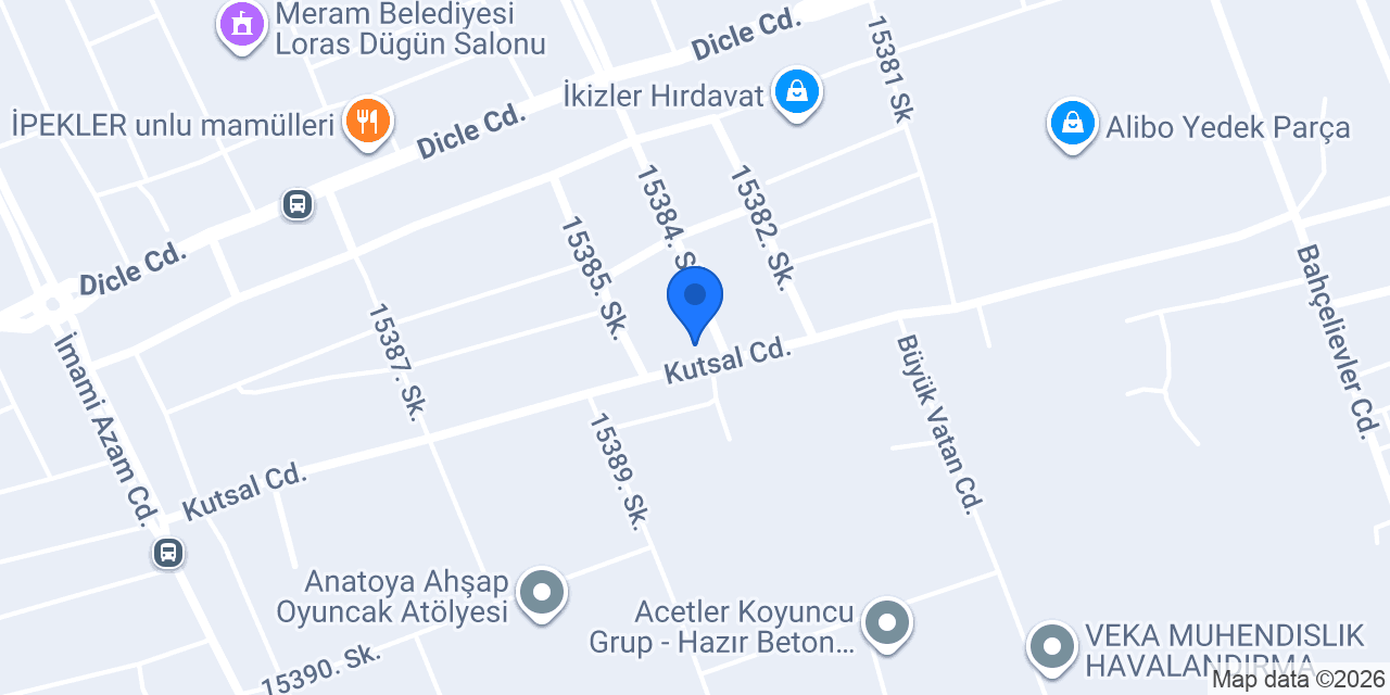 Oto lastik Ermenekli konumu
