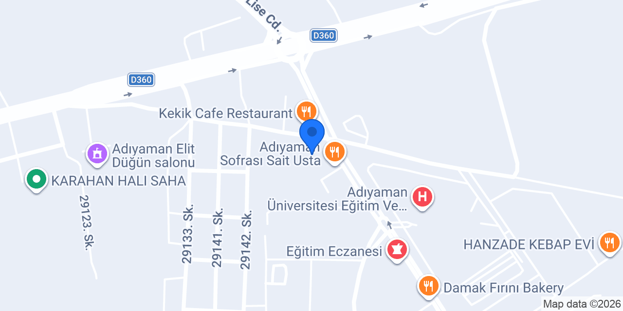 ROSTO DÖNER RESTORANT konumu