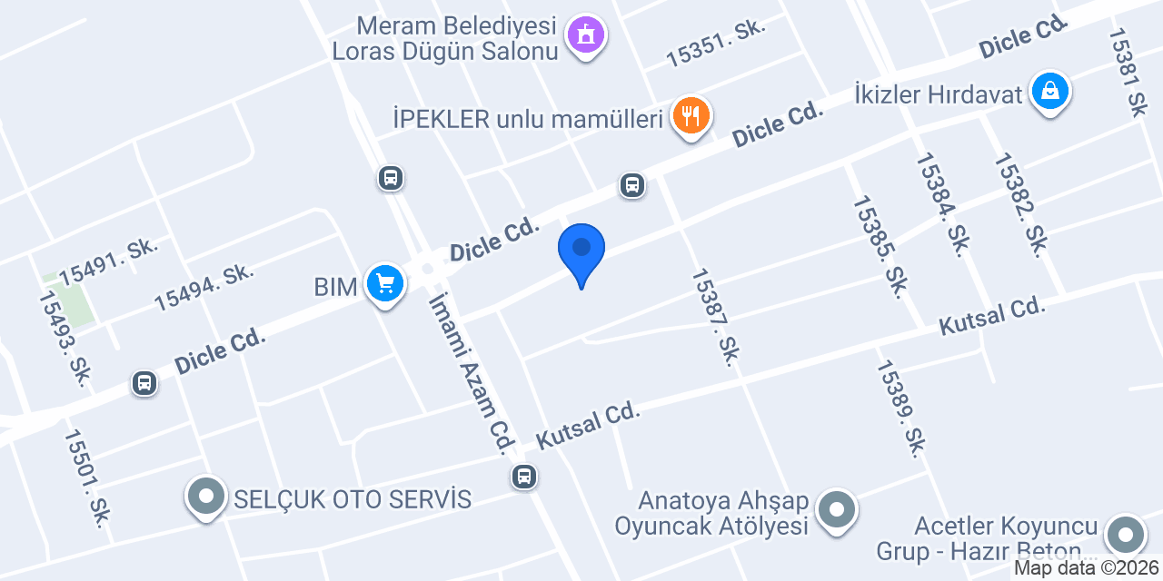 Zıpır oto özel servisi konumu