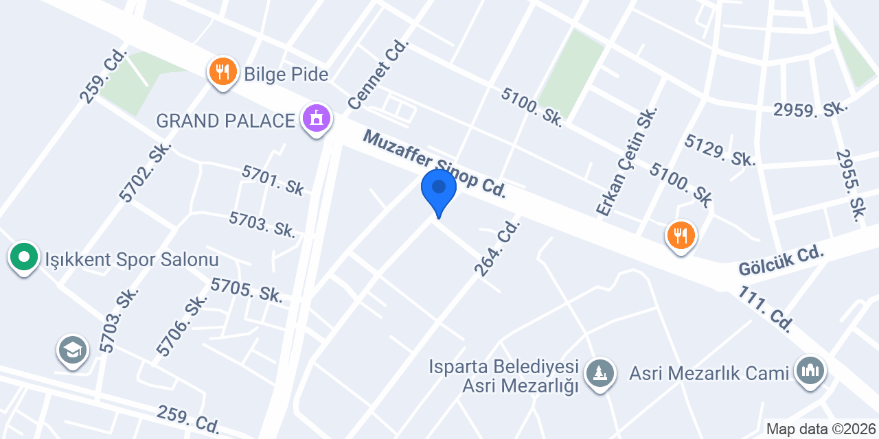 Isparta Nakliyecim konumu