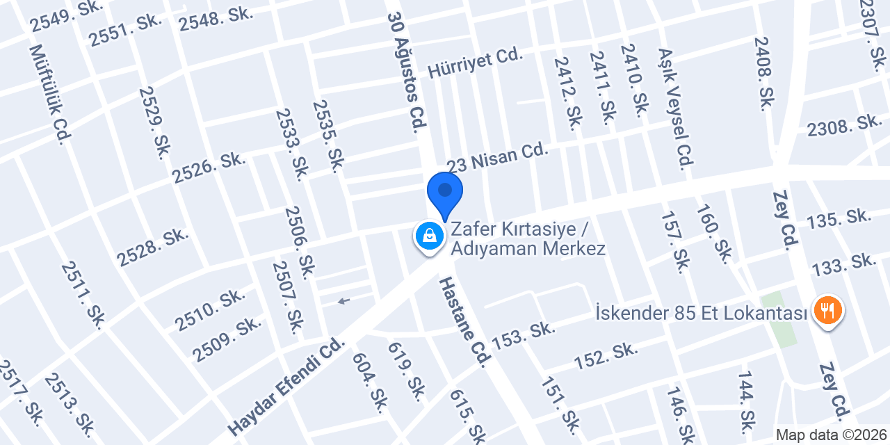 GÜVEN SRC ADIYAMAN konumu
