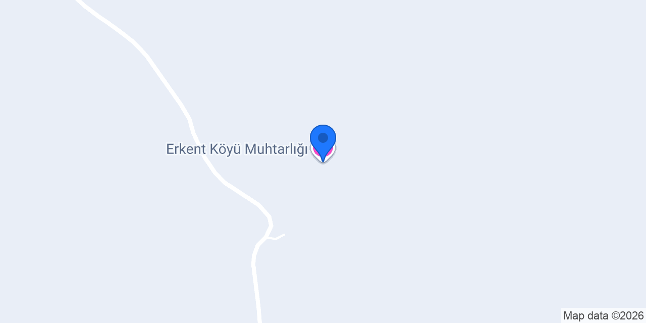 Erkent Köyü Muhtarlığı konumu