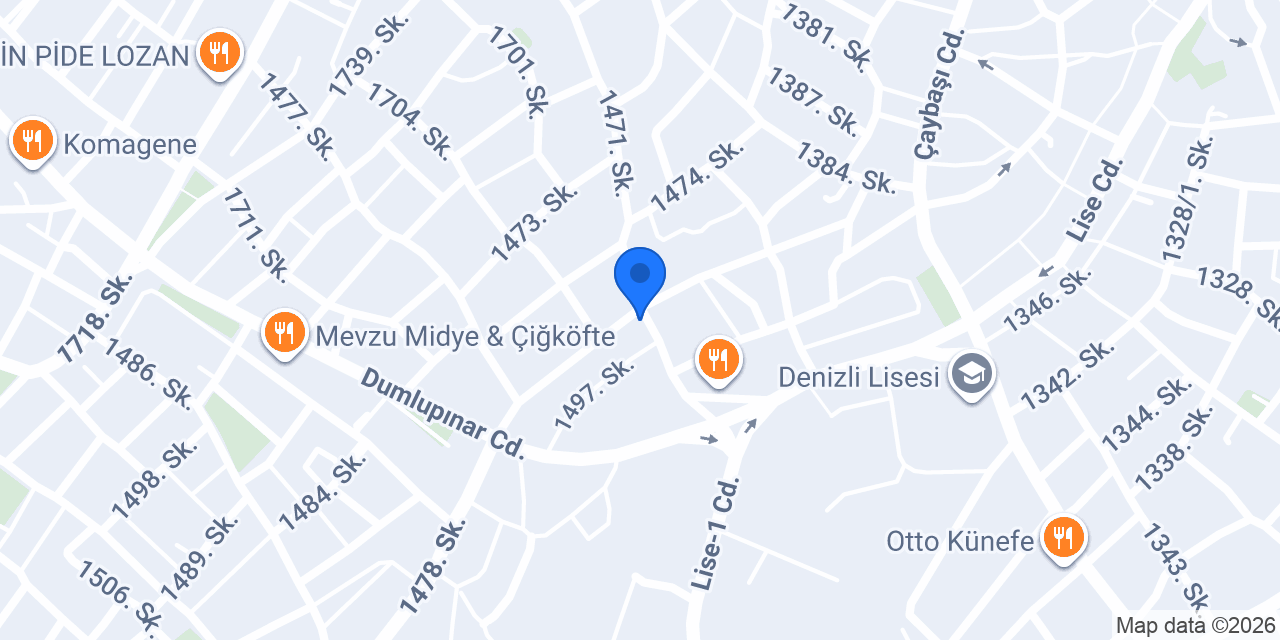 Çoban Yıldızı Pide konumu