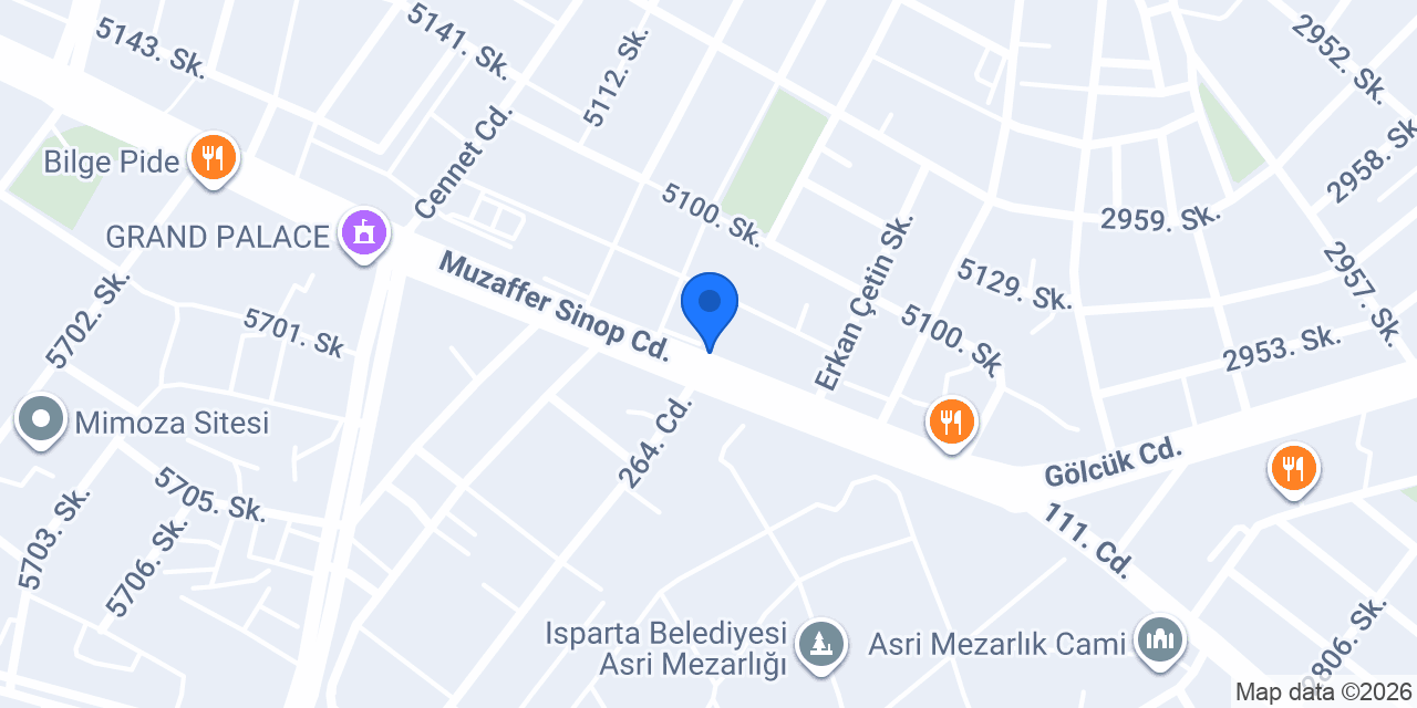Başak Et Sarayı konumu