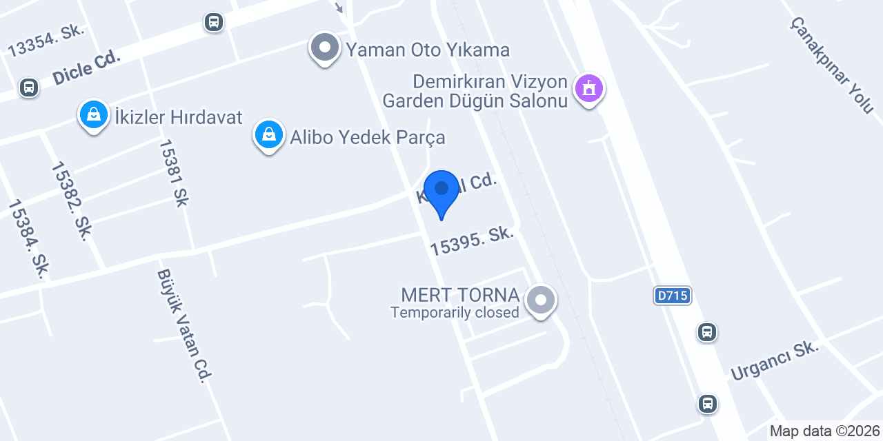 AKASYA HALI YIKAMA konumu