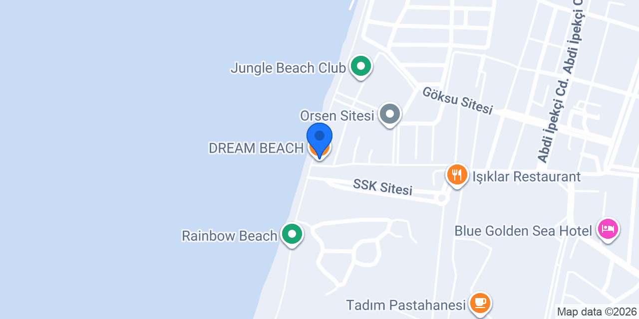 DREAM BEACH konumu