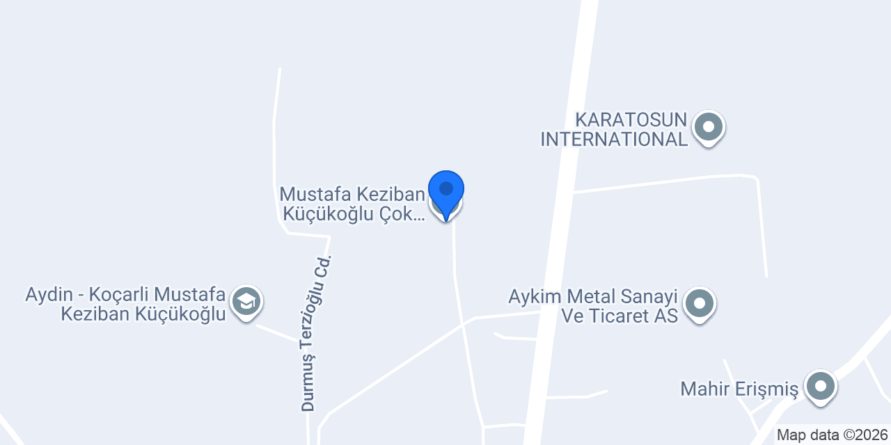 Mustafa Keziban Küçükoğlu Çok Programlı Anadolu Lisesi konumu