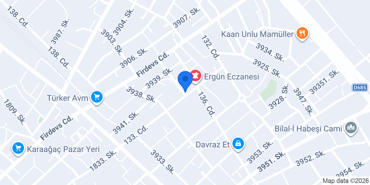 Görgülü Eczanesi konumu
