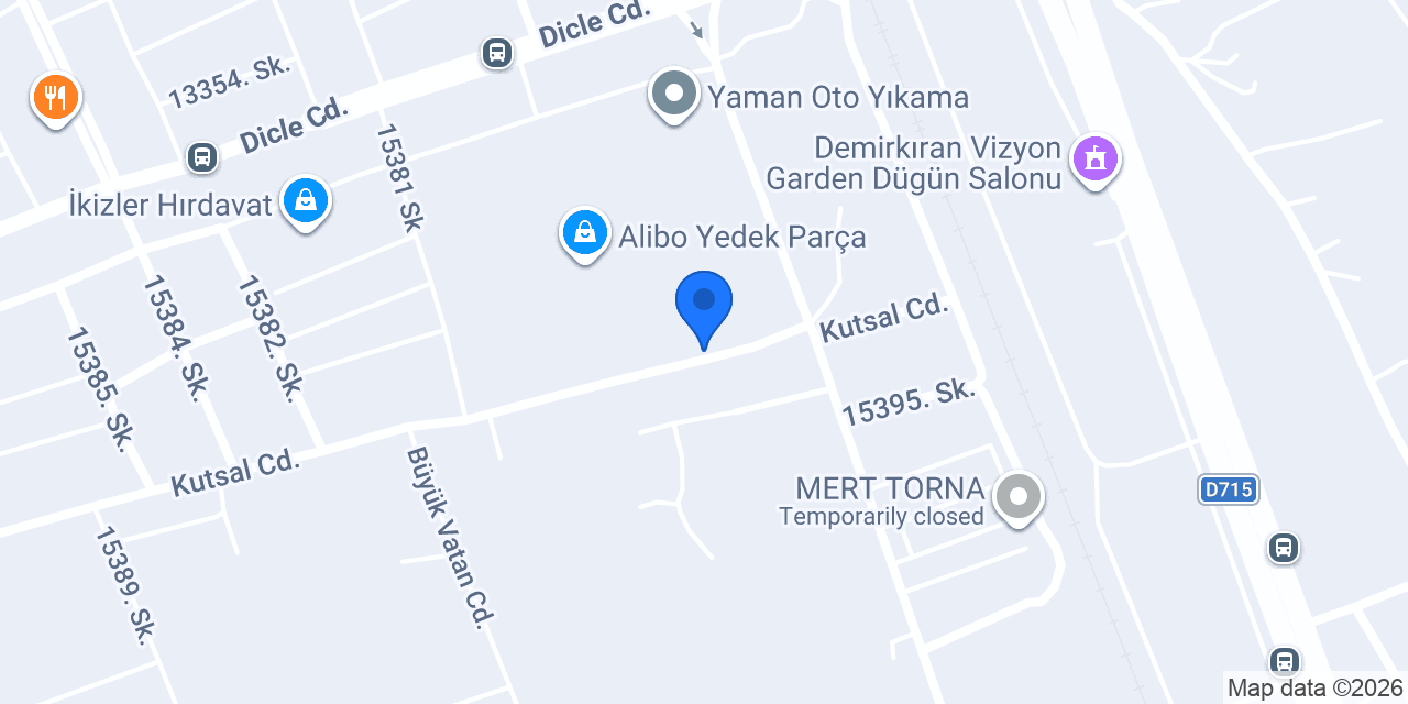 Esen Isı Endüstriyel konumu