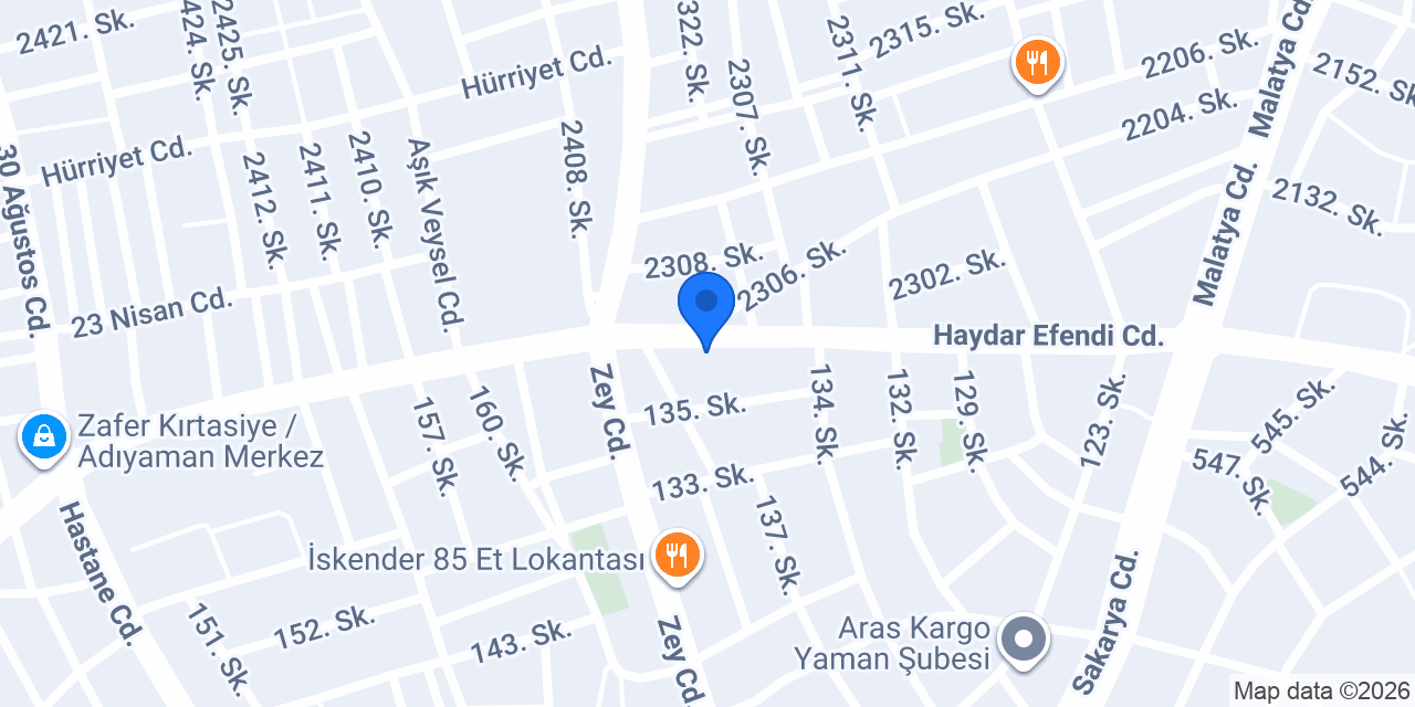 Alkan Teknik Servis konumu