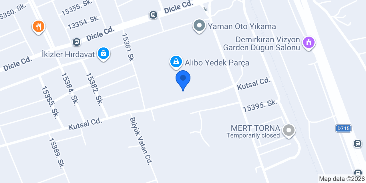 DMD Durgut Mobilya konumu