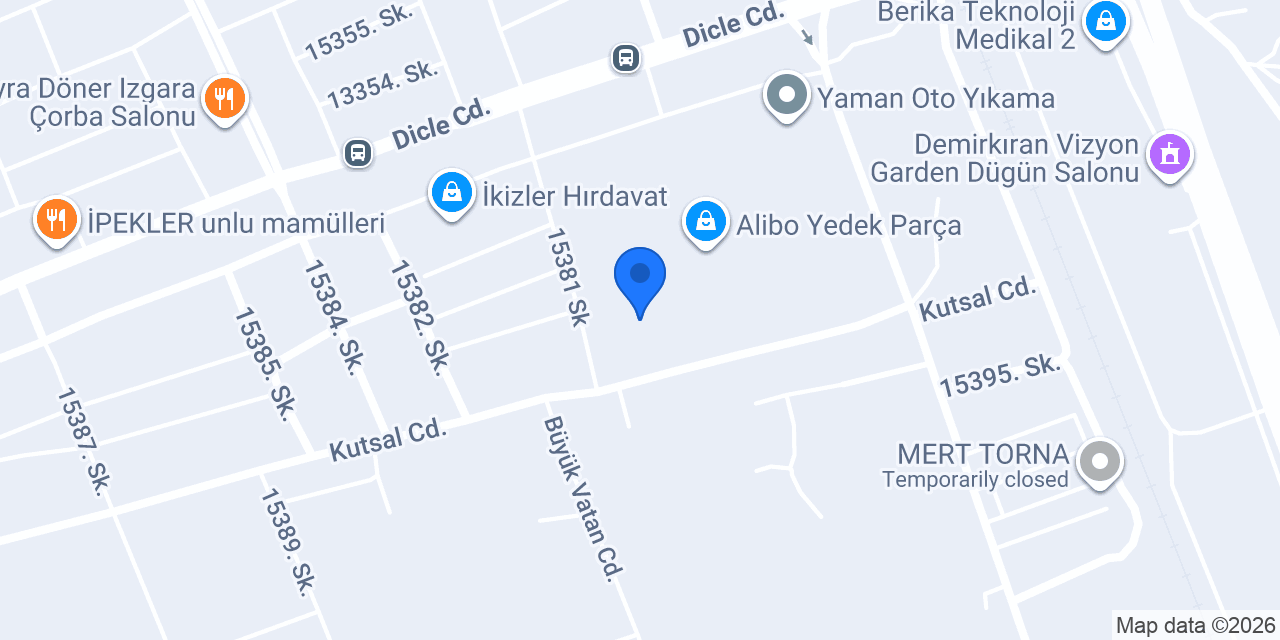Ebrar auto konumu