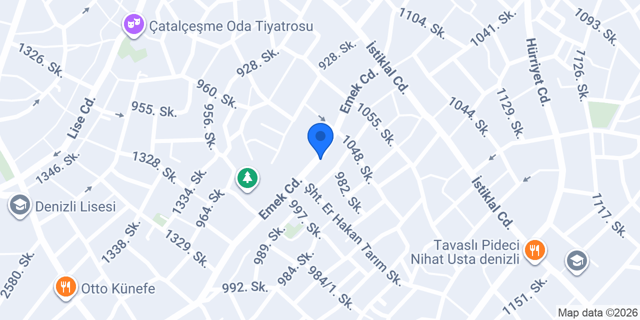 Denizli Karot konumu