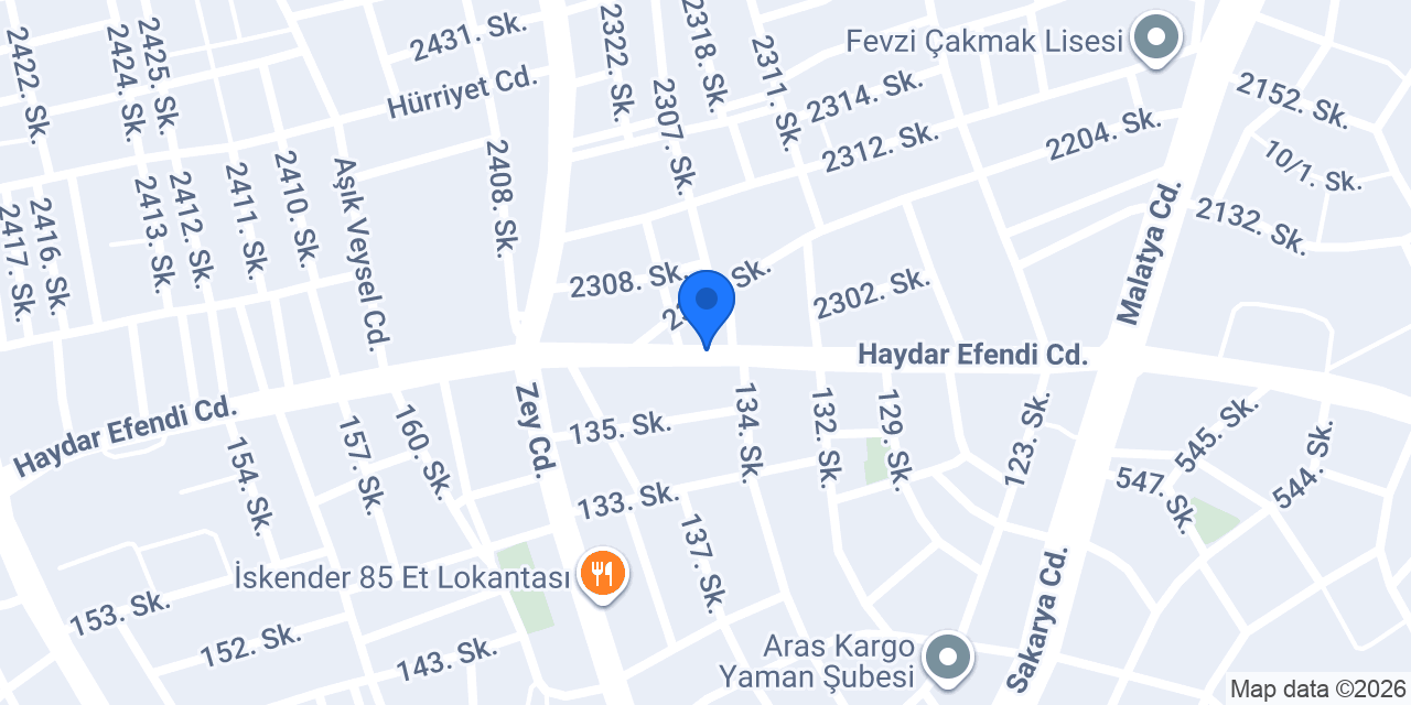Cerrahpaşa Eczanesi konumu