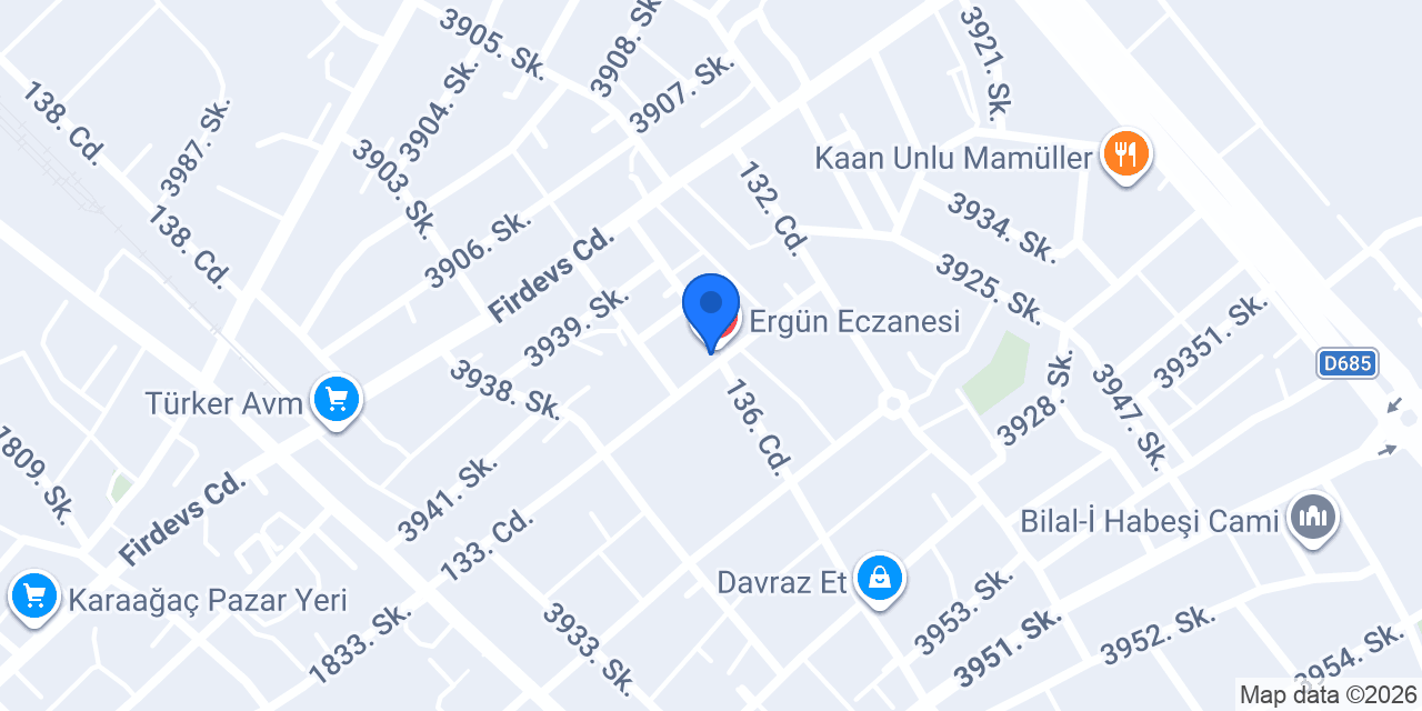 Terzi Görgün konumu
