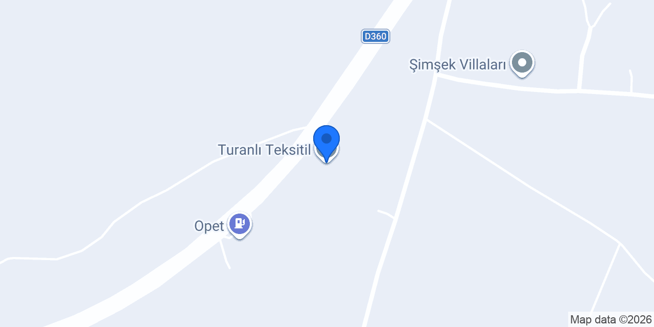 Turanlı Teksitil konumu