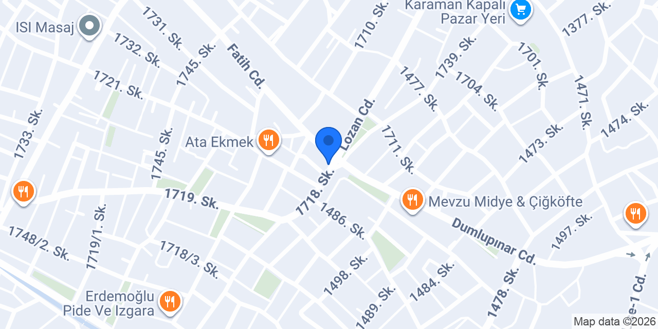 Güven Pide konumu