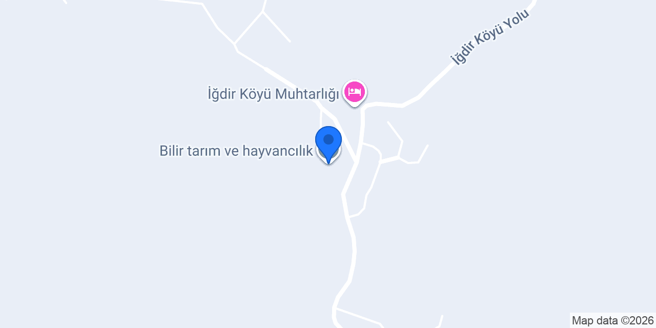 Bilir tarım ve hayvancılık konumu