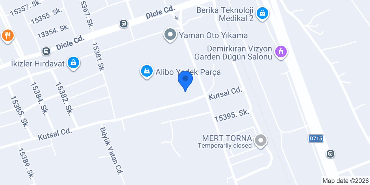 CANÇELİK DEKORASYON MOBİLYA konumu