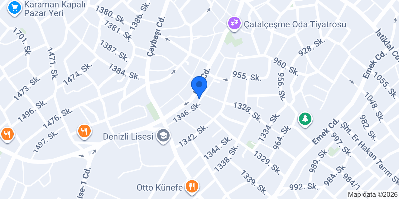 Mali Müşavir Hüseyin KENEZ konumu