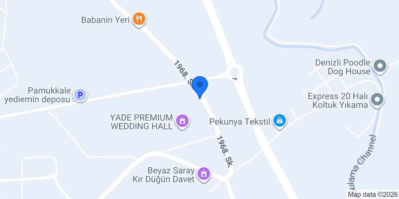 Denizli Go Kart konumu