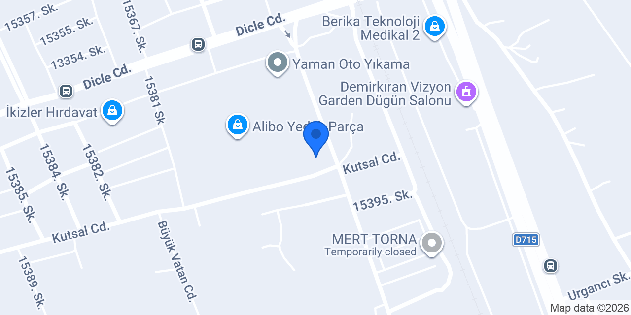 Sarı oto boya konumu