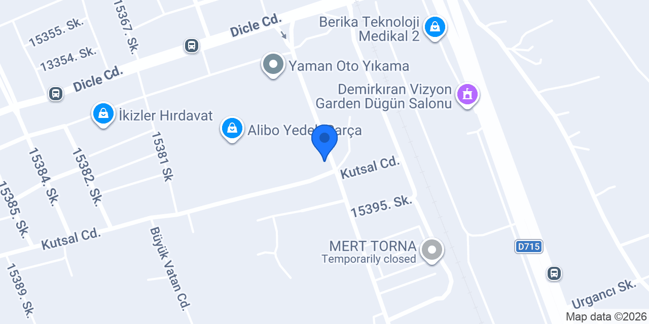Oflaz Oto Özel Servis konumu