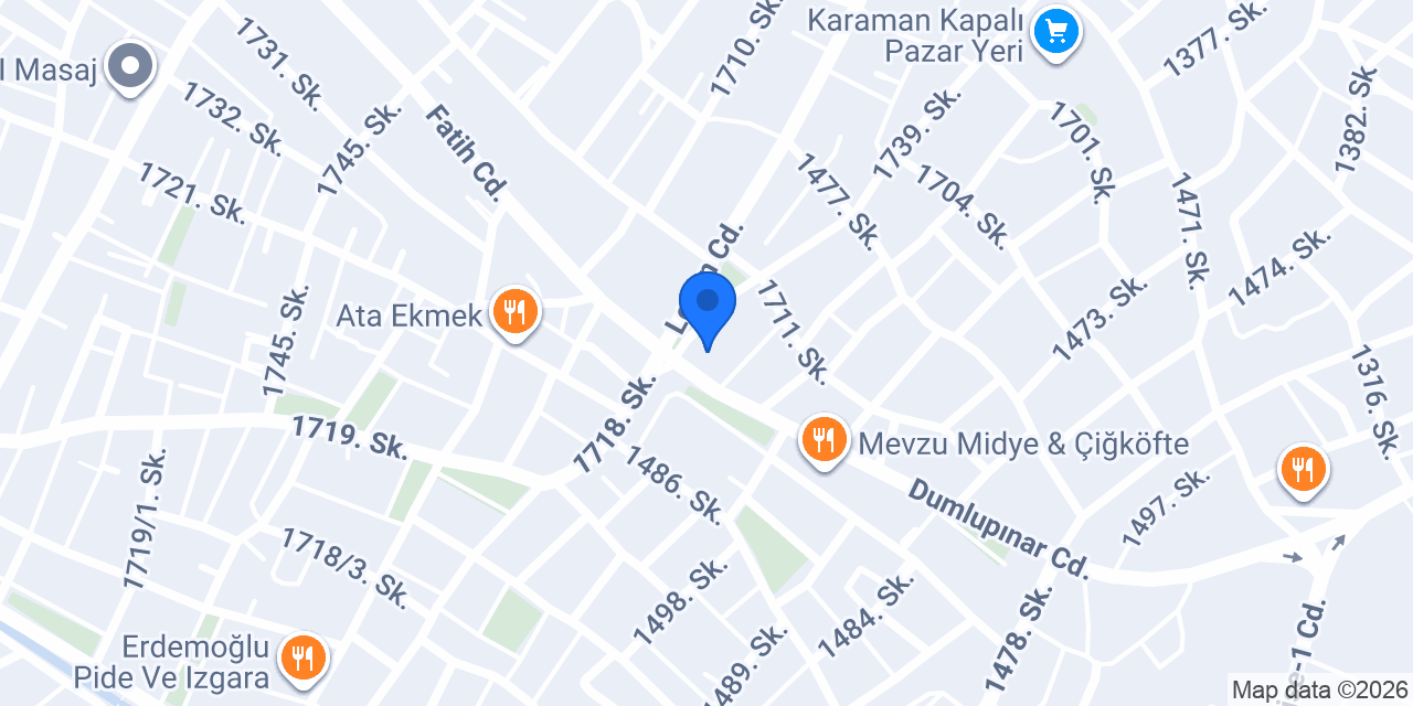 Öz el Çamlık ev pastanesi konumu